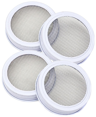 4 Sprouting Jat Lids