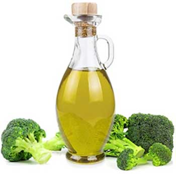 Cold Pressed Broccoli Oil for Dry Skin, Eczema and Hair